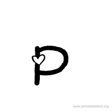 If there are any alphabet printables you would like to see added to this page, please let me know. Printable Letter Cute P In 2021 Printable Letters Lettering Cute Patterns Wallpaper