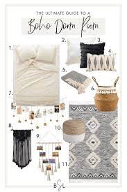 The Ultimate Guide To A Boho Dorm Room Boho Dorm Room College Dorm Room Decor Boho Dorm