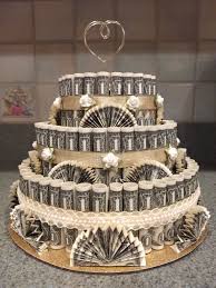 Money Cake 3 Tier Wedding Graduation Birthdays Etsy Money Cake Creative Money Gifts Birthday Money