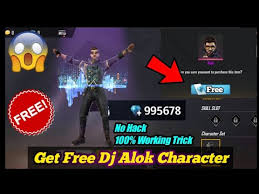 This hack works for ios, android and pc! How To Get Dj Alok Character In Free No App No Hack Get Dj Alok Character Free Fire Youtube