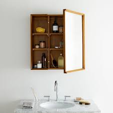 Mid Century Medicine Cabinet W Shelves West Elm Canada