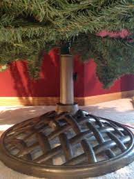 My Christmas Tree Stand Broke Wahla Patio Umbrella Stand To The Rescue Christmas Tree Stand Patio Umbrella Stand Christmas Cheer