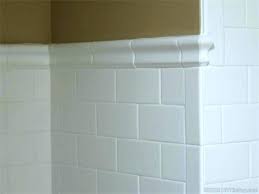 This glossy chair rail will finish kitchen or bathroom walls with style and finesse. 62 Bath Ideas Bathrooms Remodel Tile Bathroom Bathroom Inspiration