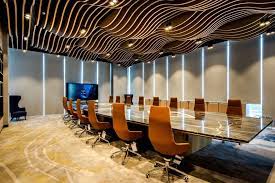 Daman Health Collaborative And Executive Floors Abu Dhabi Conference Room Design Meeting Room Design Board Room Design