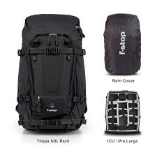 Shop 25 of our most popular and best value 50l items. Tilopa 50l Camera Backpack Essentials Bundle