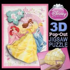 Maybe you would like to learn more about one of these? New Age 8 Up Real 3d Pop Out Disney Princess Jigsaw Building Puzzle Belle Ariel And Cinderella Hobbies Toys Toys Games On Carousell