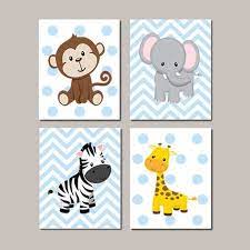 4.8 out of 5 stars. Jungle Animals Nursery Decor Jungle Animals Wall Art Safari Animal Prints Or Canvas Safari Nursery Pictures Zoo Animal Nursery Set Of 4 In 2021 Animal Nursery Decor Animal Wall Art Nursery Boy Decor