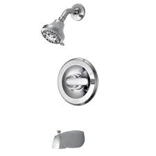 Shop menards for a full selection of delta faucets,. Delta Classic One Handle 5 Spray Bathtub Shower Faucet At Menards