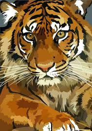 Pin By Jennifer Avey On Community Arts Tiger Art Tiger Painting Cat Art