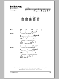 Maybe you would like to learn more about one of these? God Is Great By Hillsong United Guitar Chords Lyrics Guitar Instructor