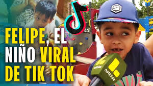La conmovedor historia de Felipe el niño viral de Tik Tok "Mira como mueve  los hombritos"