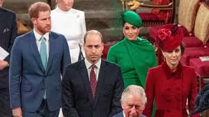 The young prince stood for the national anthem with his parents at the start of the game. Princes William Harry Had Explosive Argument Over Meghan Bullying Allegations New Book Claims Abc News