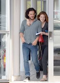 One of television's most charmingly british couples, rose leslie and kit harington, are expecting their first child together, confirmed leslie to make magazine. Game Of Thrones Kit Harington And Rose Leslie Deep Into Honeymoon Phase On Pda Packed Car Shopping Trip Mirror Online