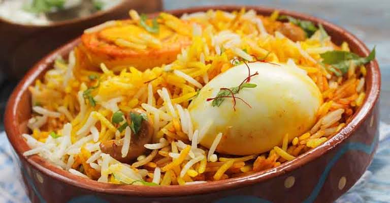 Special Egg Biryani 