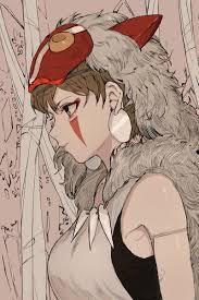 I entered the princess mononoke design contest! Ramon On Twitter Princess Mononoke Mononoke Hime Fanart Kinohana Illustration