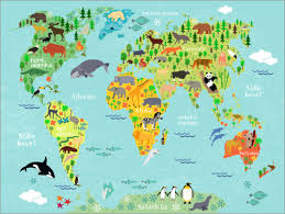 8/2/2019 0 comments mapa o ubicación de suecia esta runa de aspa, es la mención nativa más antigua que se tiene de suecia y data del. Mapa Mundial De Los Animales Sueco De Kidz Collection Posterlounge Es