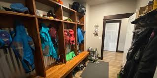 Garage mudroom makeover {for the real family}. Organizing Your Mudroom For Winter And Other Storage Tips Tales Of A Mountain Mama
