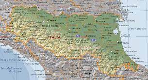 Restrizioni più forti in calabria, emilia romagna, lombardia, sicilia e veneto: Cartina O Mappa Geografica Della Regione Emilia Romagna