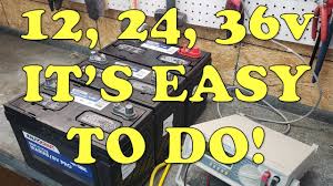 Maybe you would like to learn more about one of these? How To Properly Wire 12v 24v 36 Volt Trolling Motor Batteries In Your Boat Series Vs Parallel Youtube
