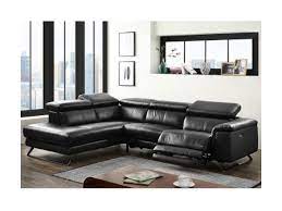 3er sofa mit elektrischer relaxfunktion. Ecksofa Leder Mit Relaxfunktion Breyt Schwarz Ecke Links