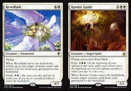 Sacrifice reveillark to get back the other two, karmic guide gets back reveillark, fiend hunter exiles karmic guide and. Ask A Magic Judge Not Sure If You Ve Seen The New Spoilers Yet For
