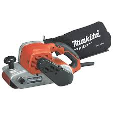 For an 1800 rpm motor i recommend a 7 drive wheel. Makita Mt 240v Corded 940w Belt Sander M9400 Diy At B Q