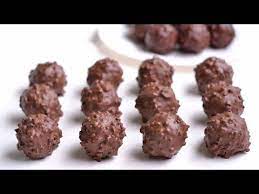 Setiap Kali Membuat Ini Selalu Cepat Habis Kue Coklat 4 Bahan Tanpa Oven Homemade Bounty Balls Youtube Di 2021 Kue Coklat Coklat Cemilan