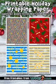 More free printables and party. Printable Christmas Wrapping Paper Hanukkah Too Woo Jr Kids Activities