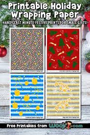 This is another cute design for candy wrapper. Printable Christmas Wrapping Paper Hanukkah Too Woo Jr Kids Activities