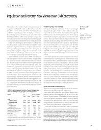 A position paper is an essay that presents an opinion about an issue, typically that of the author or another specified entity; Pdf Population And Poverty New Views On An Old Controversy