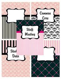 Teacher Planner Printables Lesson Plan Cover Page Dividers Monthly Calendars Assignment Chart B Teacher Planner Printables Teacher Planner Birthday Charts