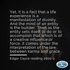  Karma And Grace Meaningful Quotes Edgar Cayce Life Quotes