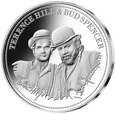 Terence hill & bud spencer. Das Exklusive 3er Fan Set Terence Hill Bud Spencer In Silber Und Gold
