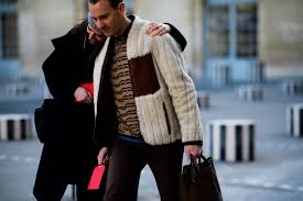 People Before The Show Paris Fashion Week The Man Show Street Style