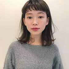 前髪パーマでオン眉もフィット 担当 oka nanuk nanukshibuya nanukfutakotamagawa 前髪パーマ オン眉 パーマ