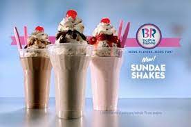 Baskin Robbins Tests New Sundae Shakes Baskin Robbins Sundae Milkshake