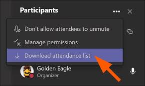 This option is not enabled by default to allow the organizer to download the attendance list. Take Attendance In Teams Microsoft Teams Marquette University
