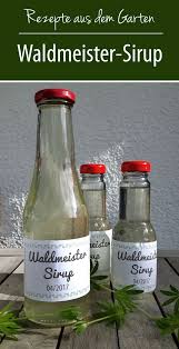 Rezepte Aus Dem Garten Waldmeister Sirup Gruneliebe In 2020 Waldmeister Waldmeister Sirup Rezept Sirup