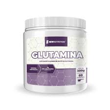 Glutamina - 300g (60 porções) - Newnutrition - Merlin Saúde e Bem-Estar