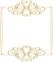 Black And Gold Border Png Gold Border Frame Png Clip Art Clip Art Borders Gold Border Design Gold Photo Frames