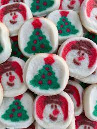 Christmas pinwheel sugar cookies are fun festive and incredibly easy to make. Christmas Cookies Christmas Cookies Sugar Cookie Cookies
