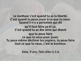 Le bonheur c'est quoi ? C Est Quoi Le Bonheur Francais