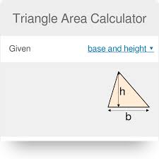 Triangle Area Calculator In 2020 Triangle Area Calculate Area Triangle