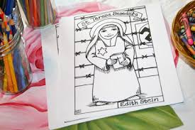 Anne coloring page © 2009 c.m.w. Shower Of Roses Little Flowers Girls Club Wisdom