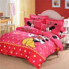 Top Queen Size Mickey Mouse Bedding Minnie Mouse Bedding Sets Comforter Cover Sets For K Minnie Mouse Bedding Mickey Mouse Bedding Minnie Mouse Toddler Bedding