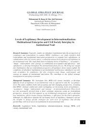 Mark hadad | israel | software engineer | 500+ connections | view mark's homepage, profile, activity, articles Pdf Levels Of Legitimacy Development In Internationalization Multinational Enterprise And Civil Society Interplay In Institutional Void