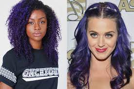 Double Standard Why Is It Considered Hood When Black Women Experiment With Color Wash Out Hair Color Purple Natural Hair Natural Hair Styles