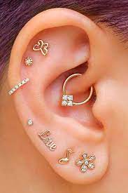 8 Most Popular Types Of Ear Piercings To Consider Types Of Ear Piercings Ear Piercings Tiny Stud Earrings