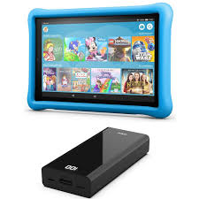 The decidedly unyielding plastic is the same, but. Amazon Fire Hd Tablet 10 Kids Edition Inkl Powerbank 25 65 Cm 10 1 Zoll Full Hd Display 32 Gb Blaue Kindgerechte Hulle Bei Notebooksbilliger De