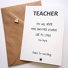 Funny Teacher Card Teacher Card End Of Year Card Thank Etsy Teacher Thank You Cards Teacher Thank You Teacher Humor